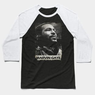 Marvin Gaye - Vintage In Frame Baseball T-Shirt